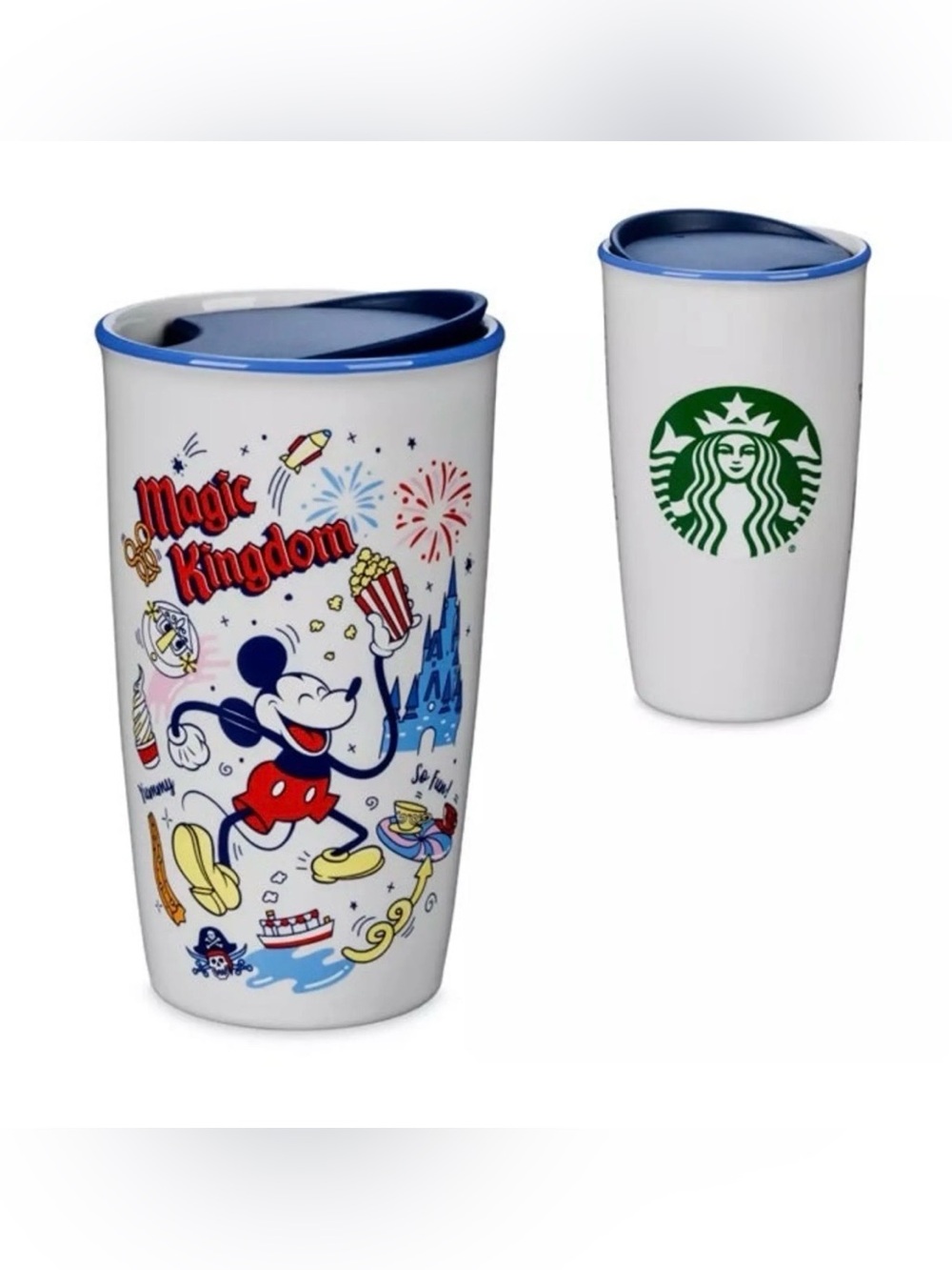 Starbucks Disney Magic Kingdom Ceramic Tumbler
